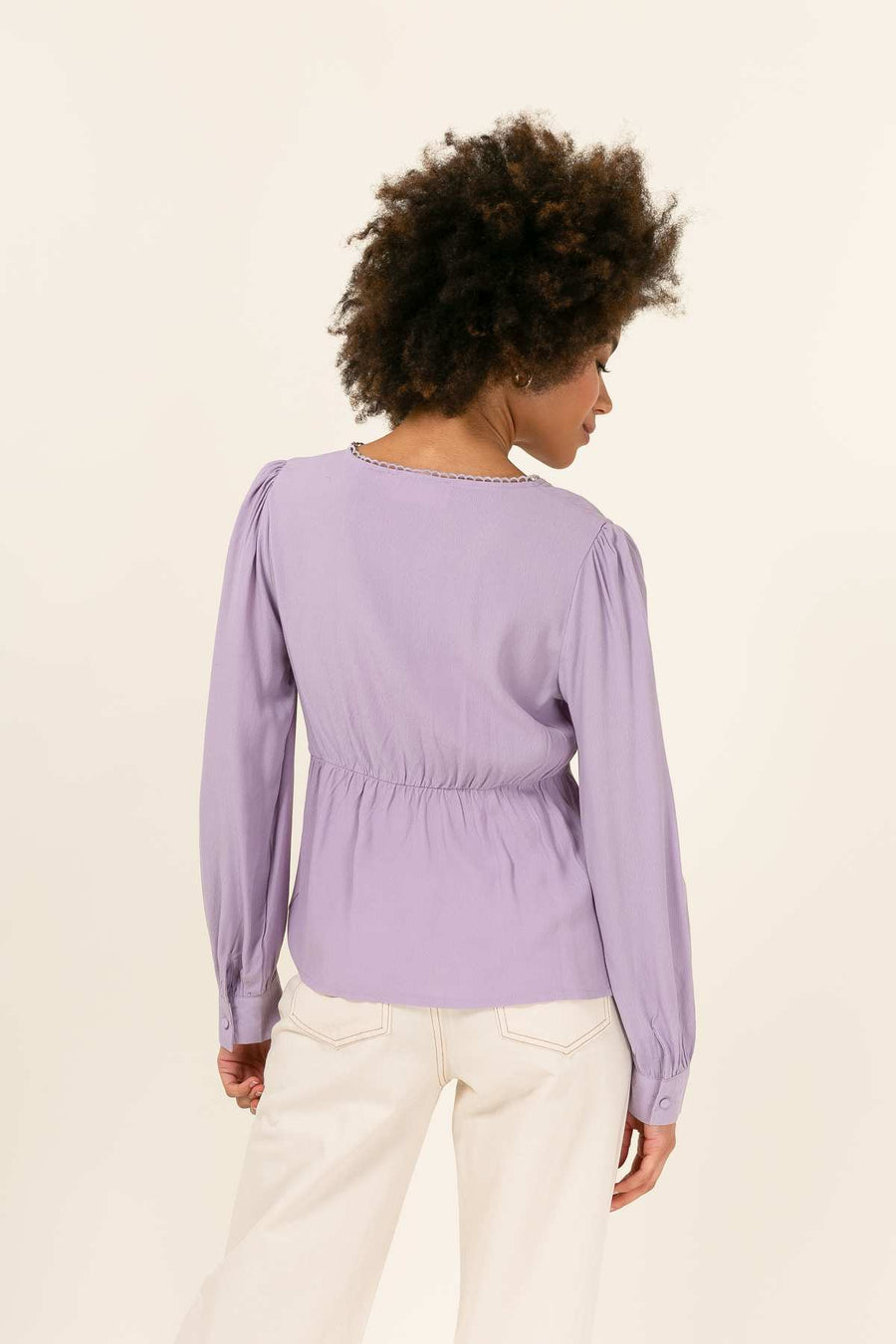 Blouse Rachelle - Mauve