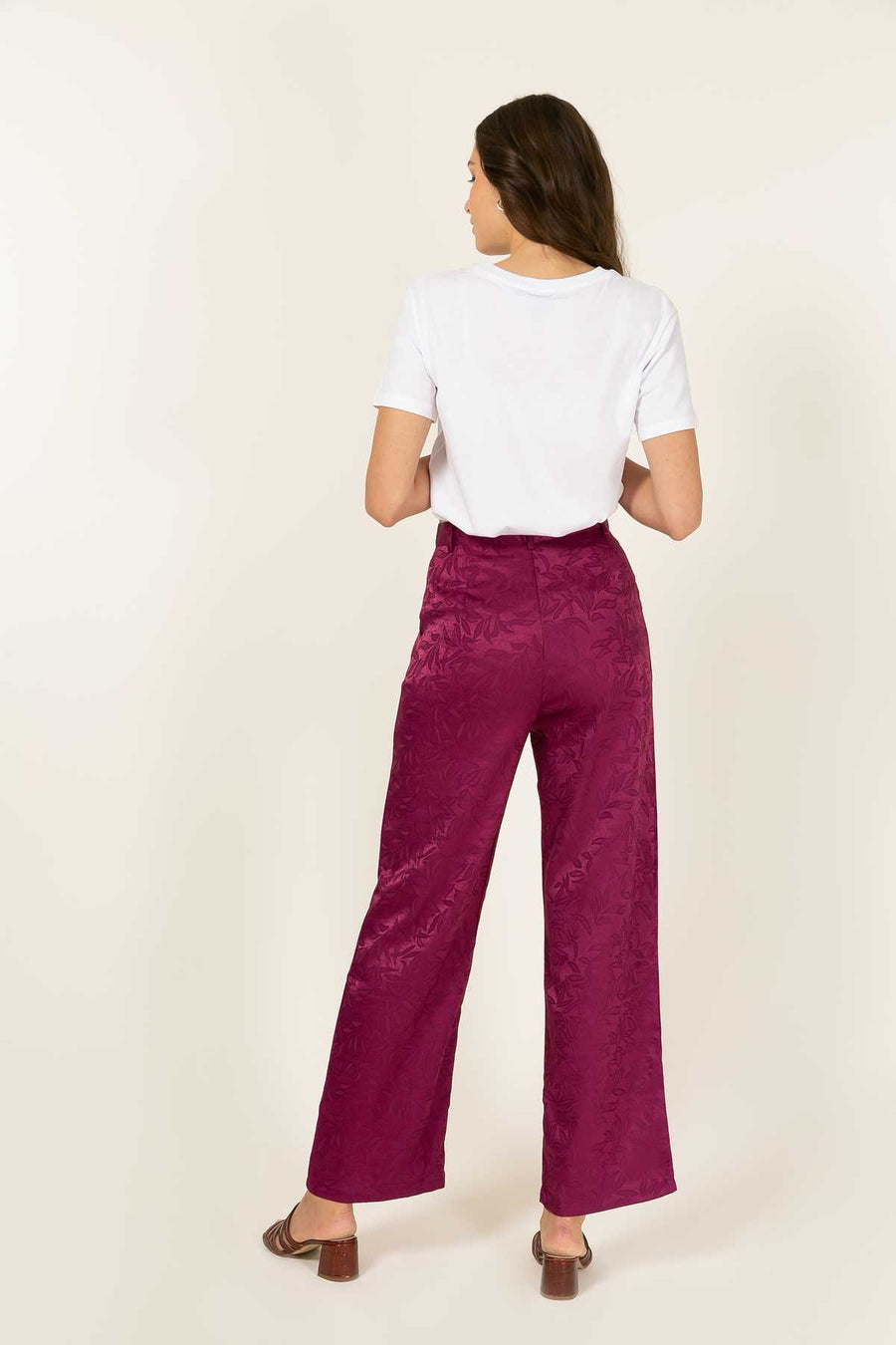 Pantalon Brenda - Framboise