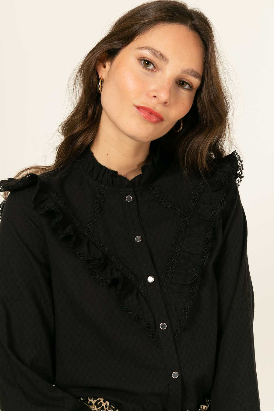 Chemise Donatella - Noir