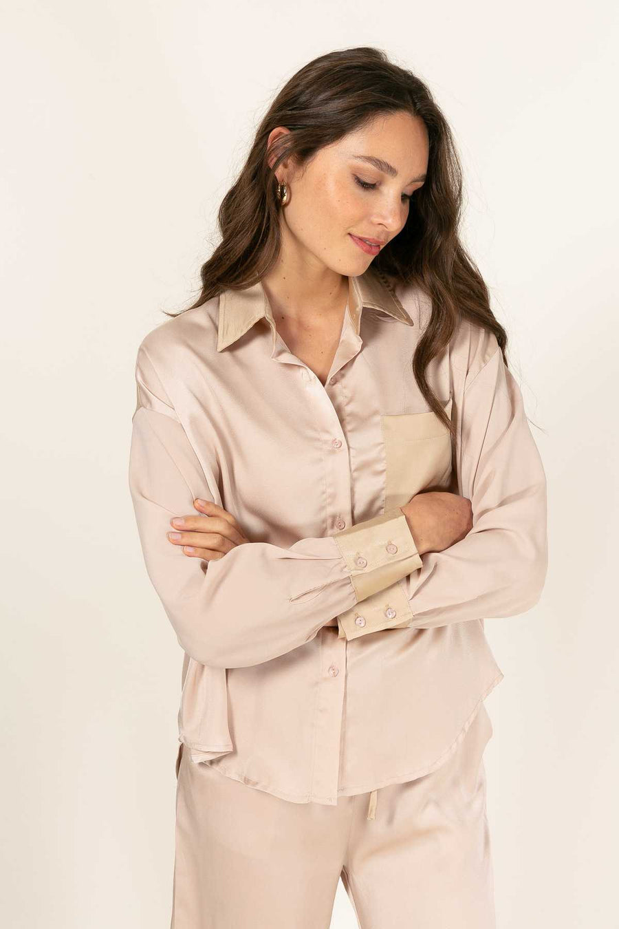 Chemise Olivia - Beige