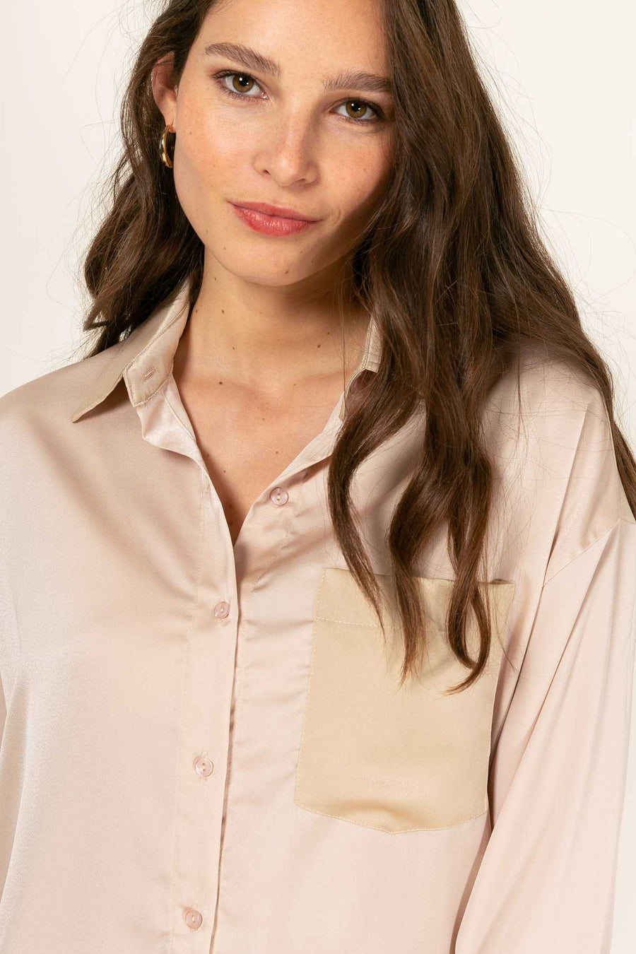 Chemise Olivia - Beige