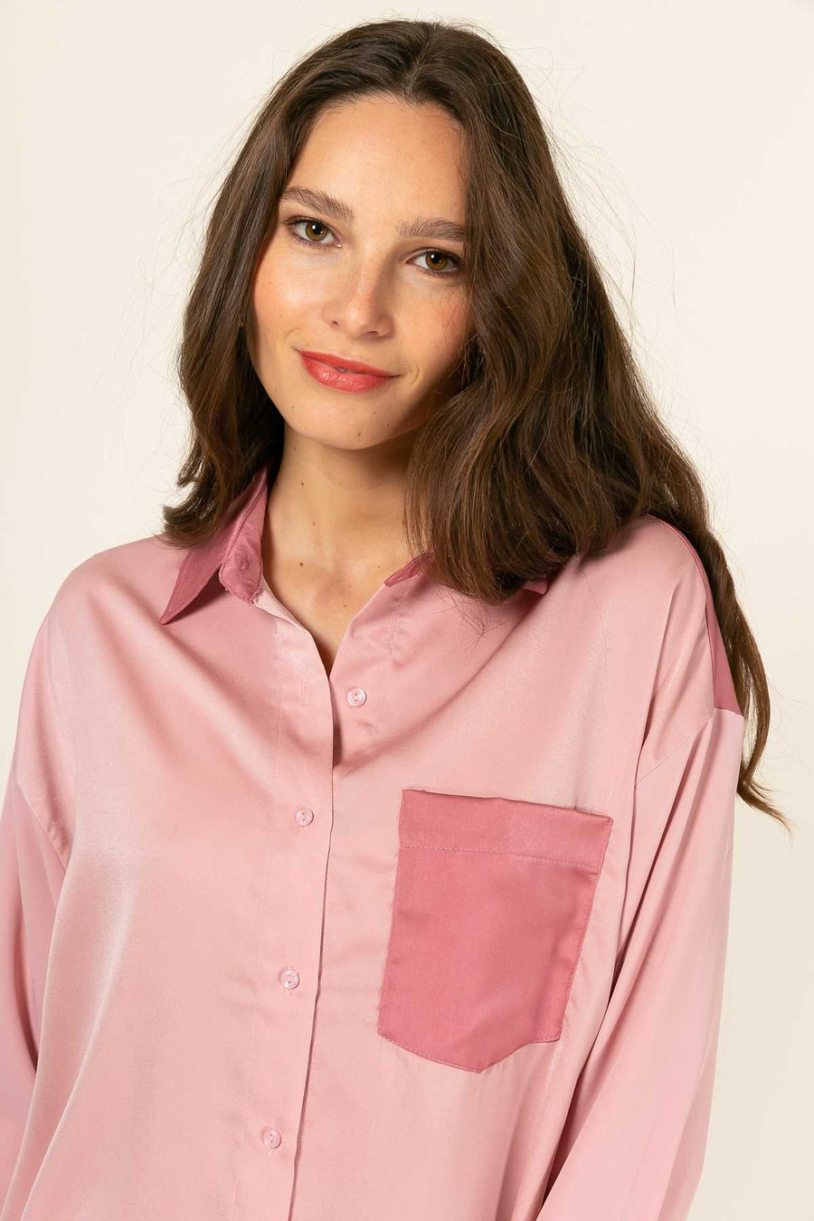 Chemise Olivia - Rose