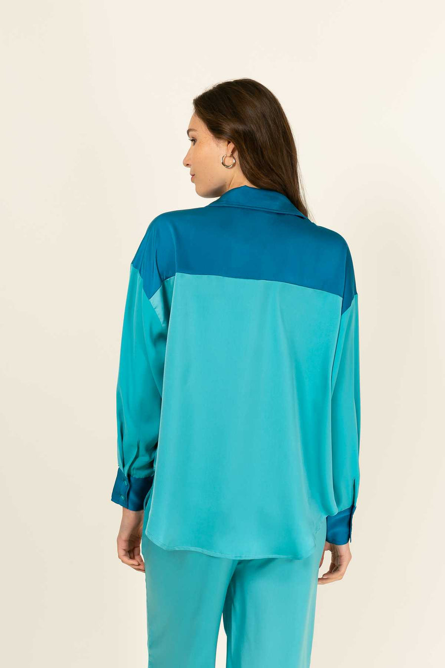 Chemise Olivia - Turquoise