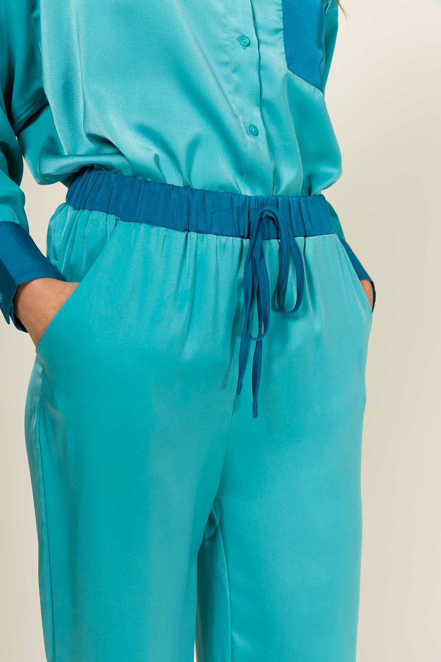Pantalon Orphélie - Turquoise