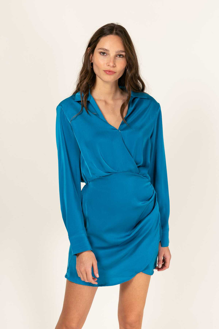 Robe Orchidée - Turquoise