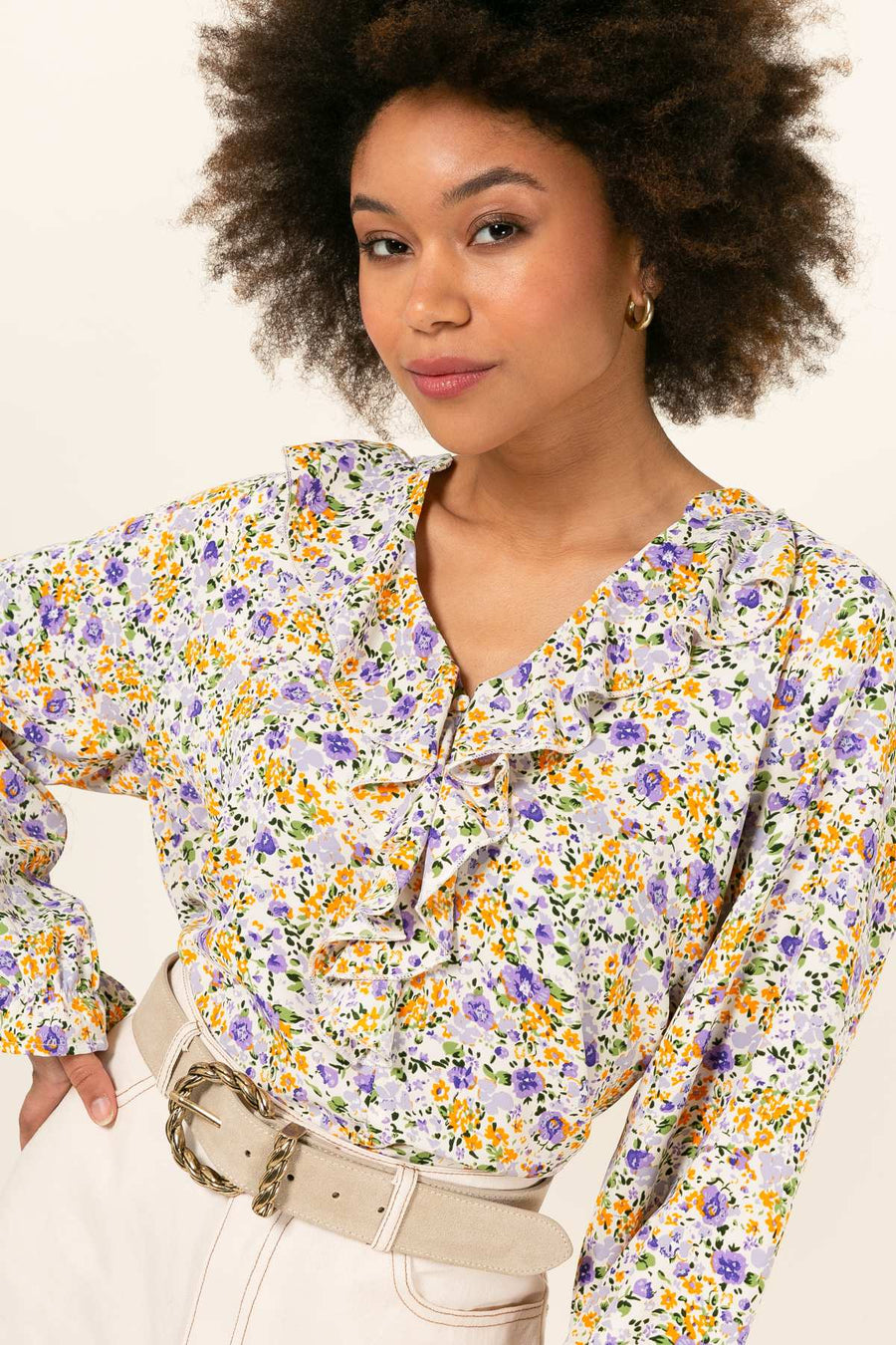 Blouse Cassy - Violet