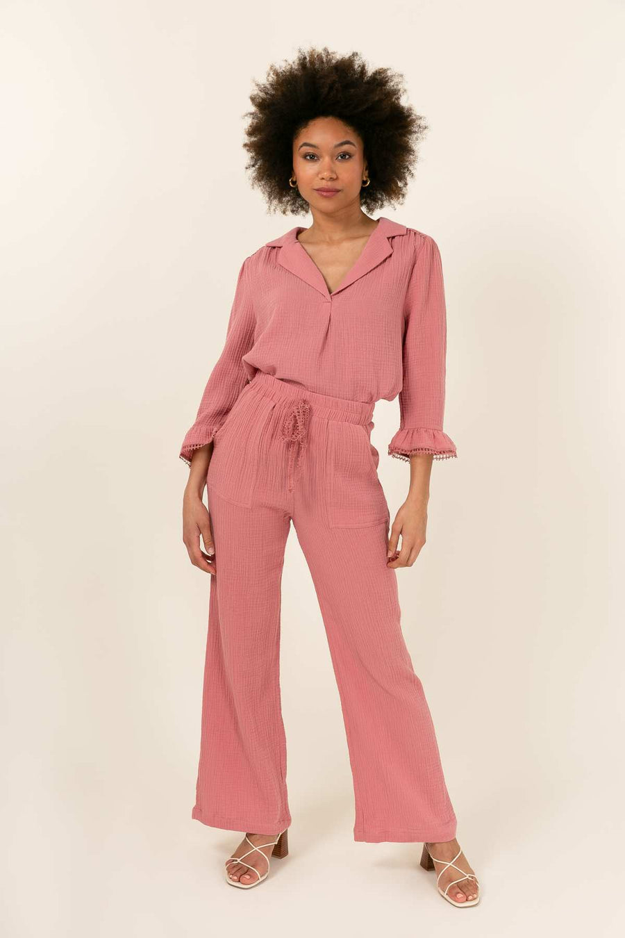 Blouse Daisy - Rose