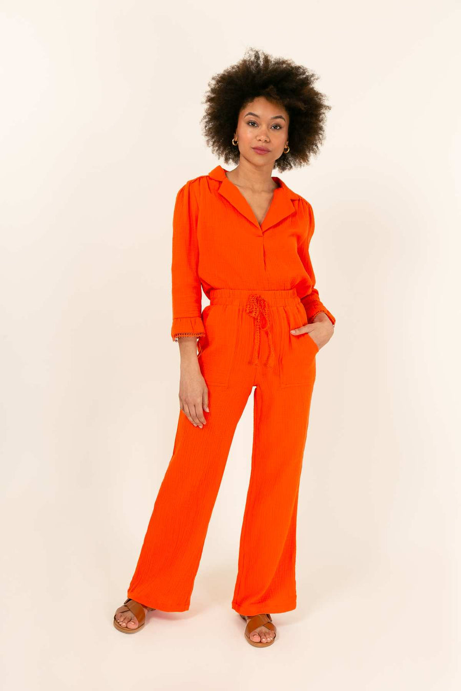 Pantalon Delores - Orange