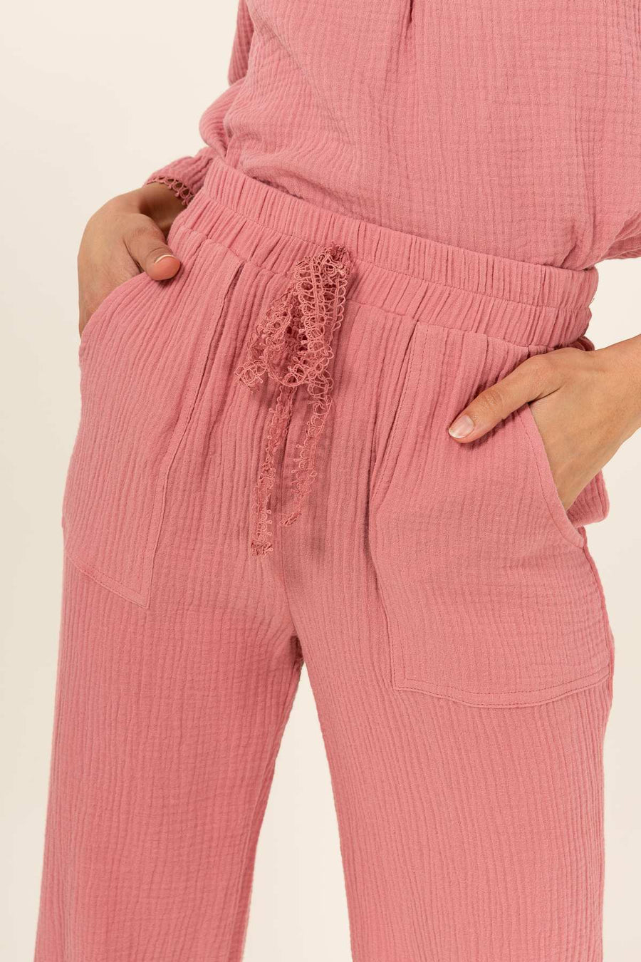 Pantalon Delores - Rose