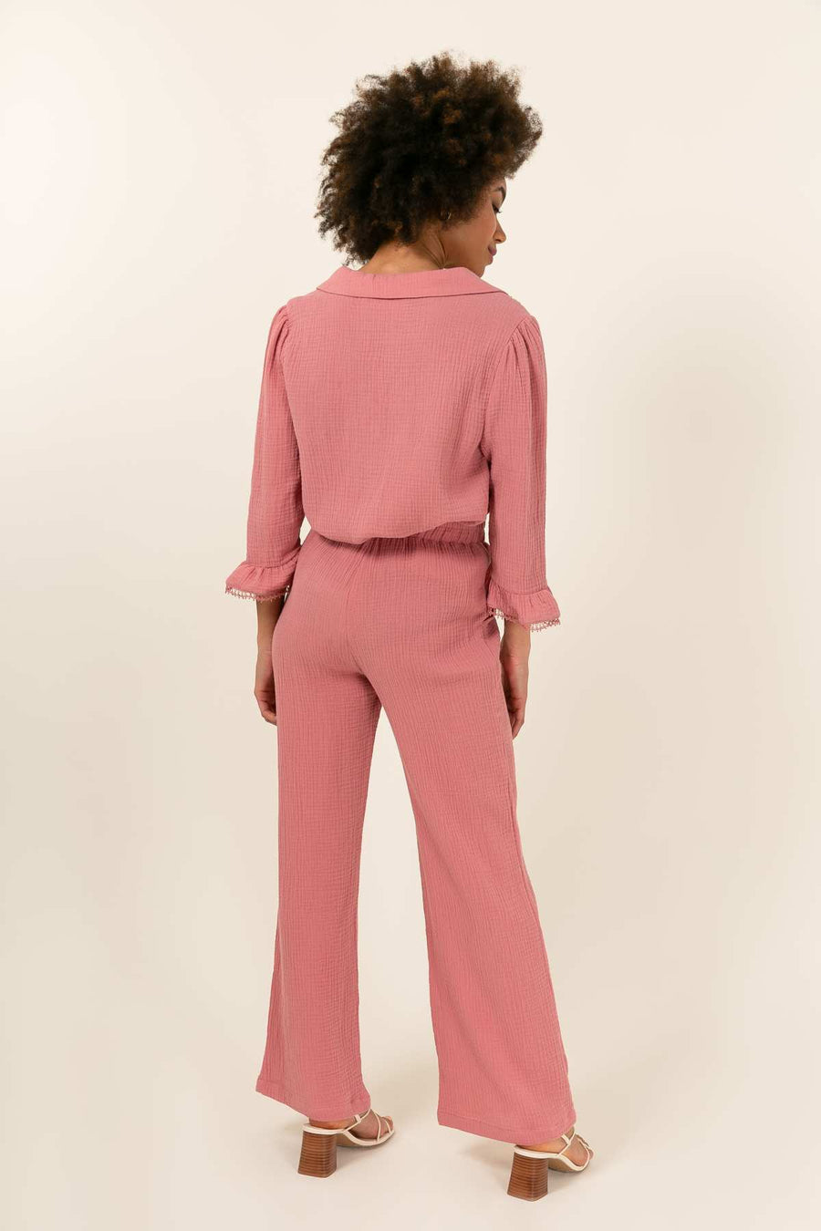 Pantalon Delores - Rose