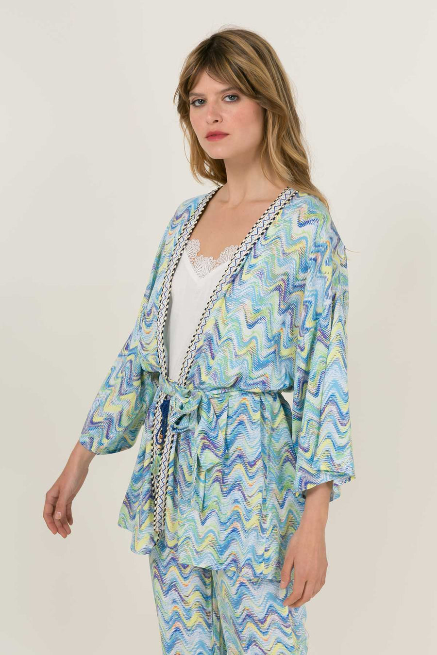 Kimono Laly - Bleu