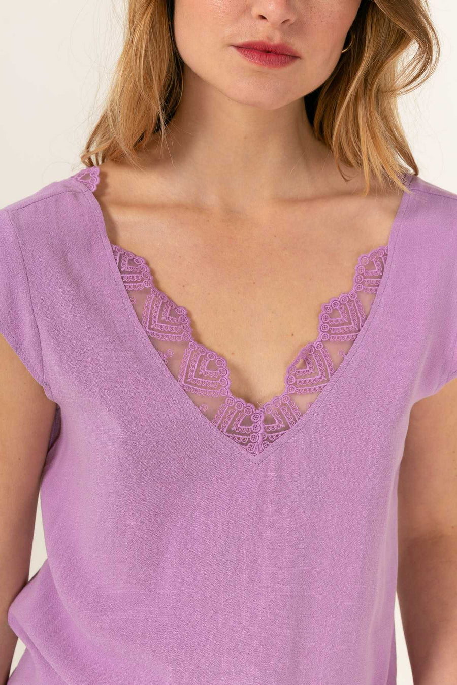 Top Natacha - Mauve