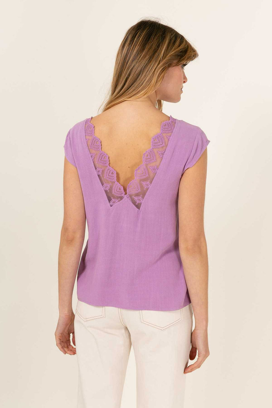 Top Natacha - Mauve