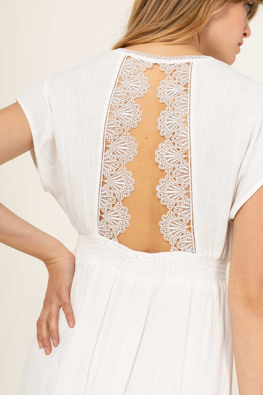 Robe Nancy - Écru