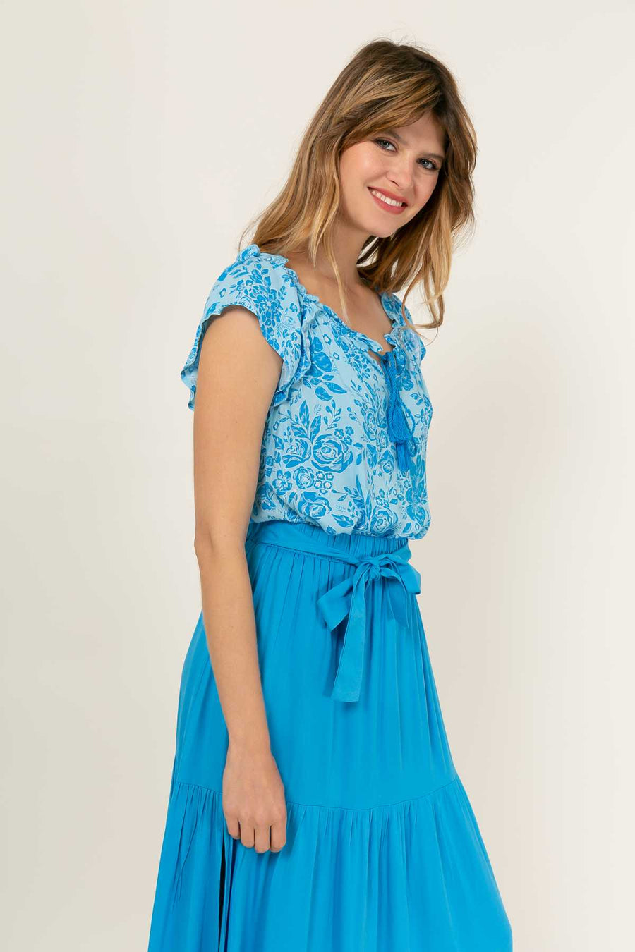 Top Ophélie - Bleu