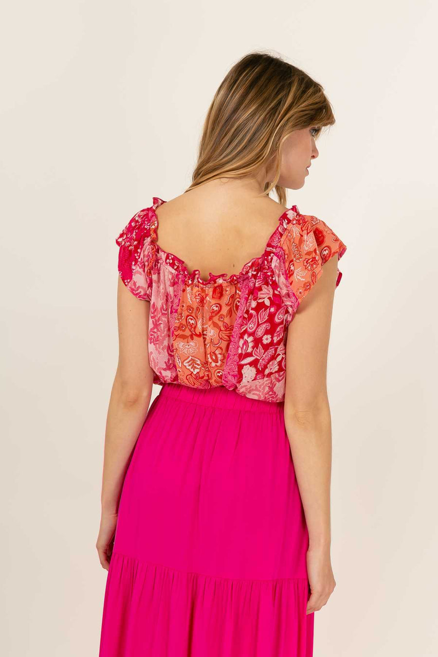 Top Ophélie - Rose