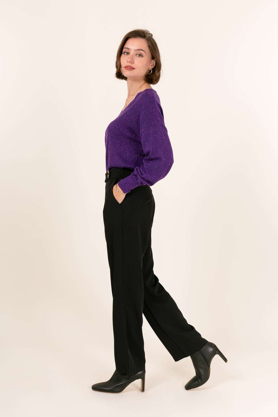 PANTALON LINDY NOIR