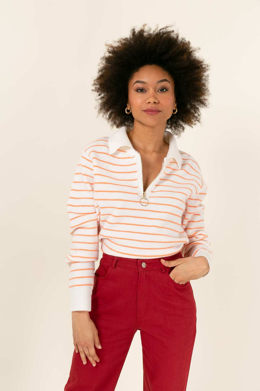 Pull Huguette - Orange