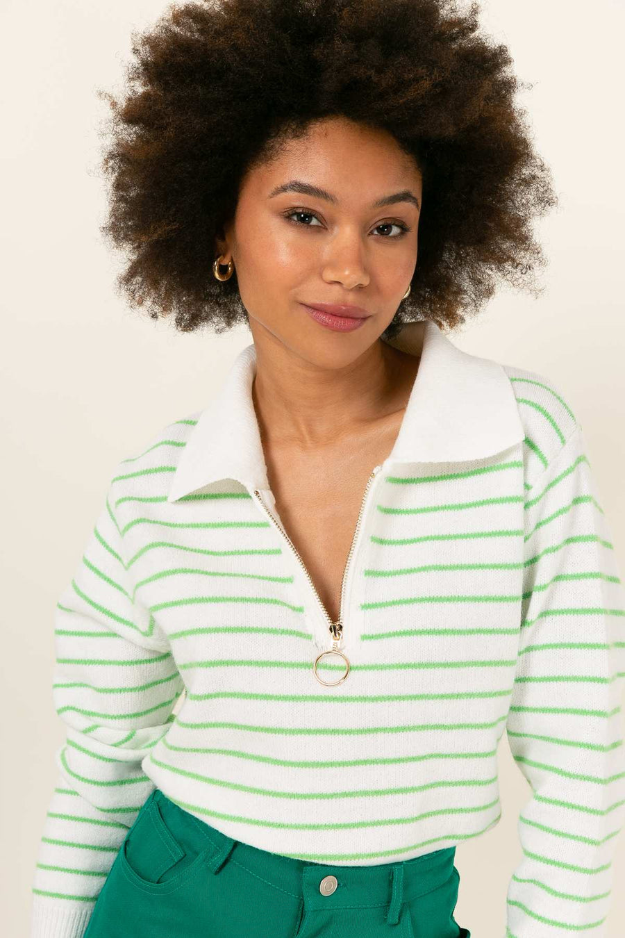 Pull Huguette - Vert