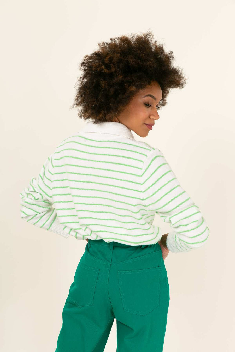 Pull Huguette - Vert