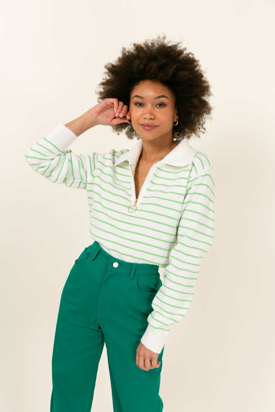Pull Huguette - Vert