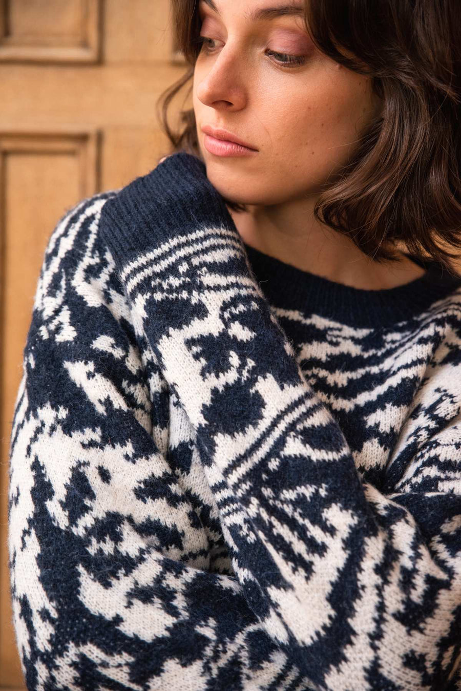 Pull Galienne - Marine
