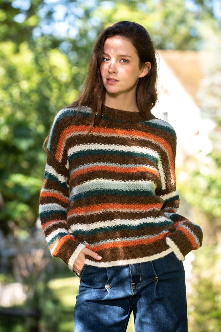 PULL EN LAINE HEATHER