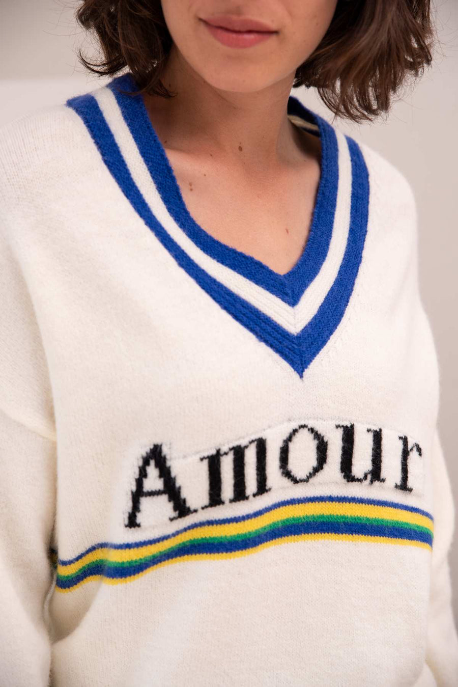 PULL TRICOTE AMOUR JEANINE