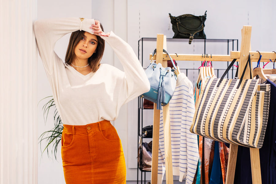 Pull Fabienne en laine blanc