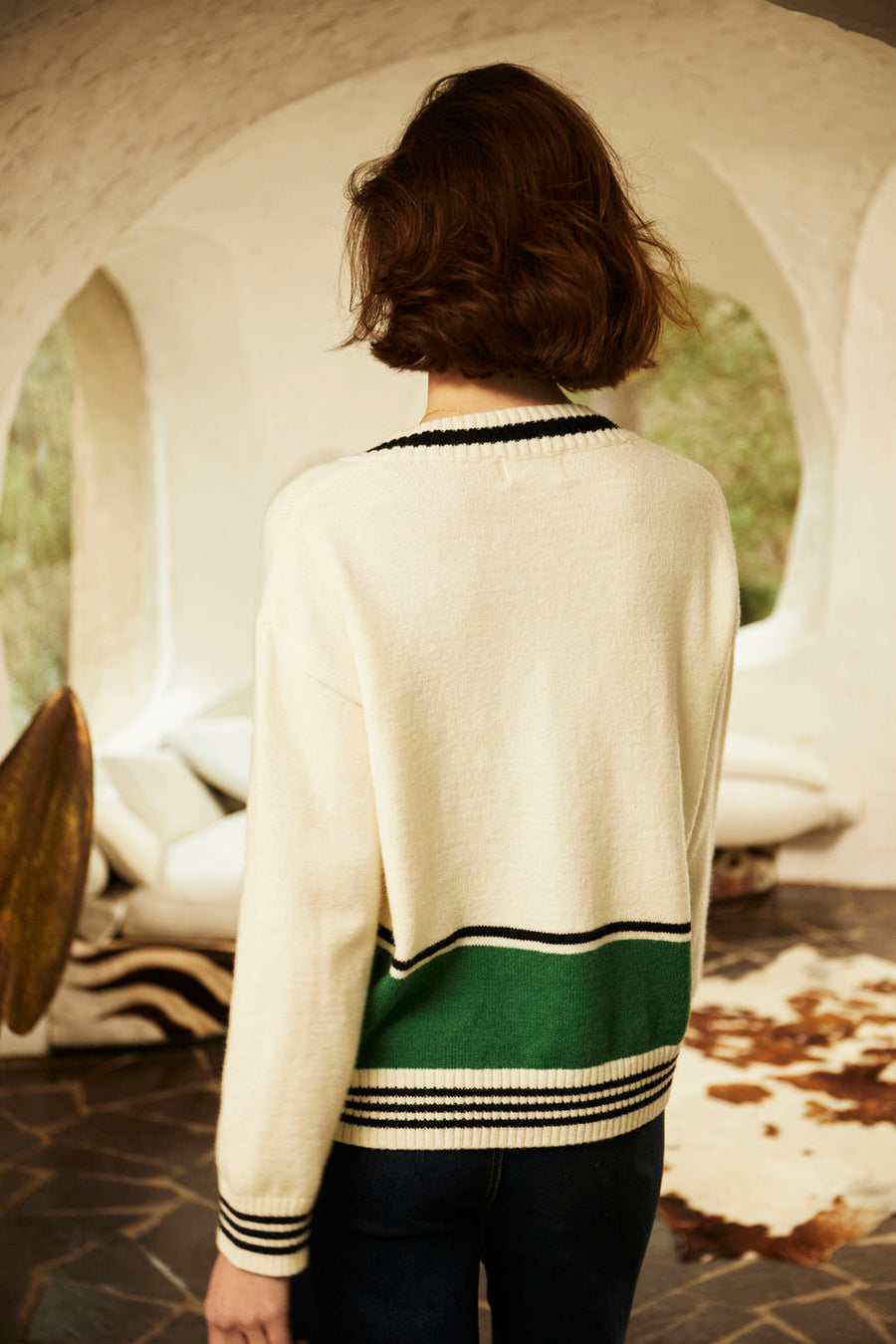 Pull Glynis blanc